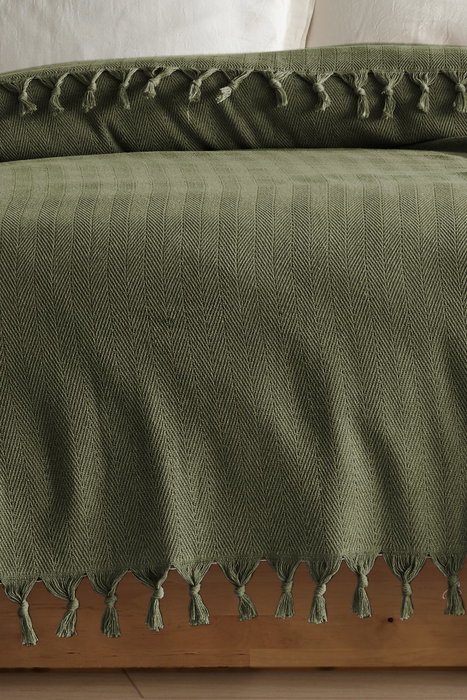 L'essentiel linge de maison Berlino - Caqui